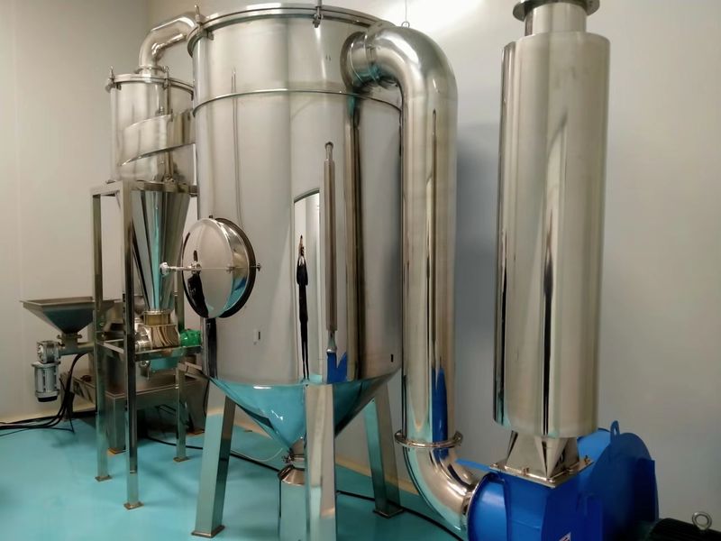 Shaanxi Baisifu Biological Engineering Co., Ltd. línea de producción de fábrica