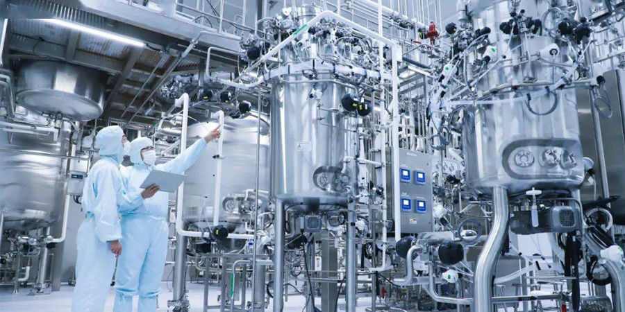 Shaanxi Baisifu Biological Engineering Co., Ltd. línea de producción de fábrica