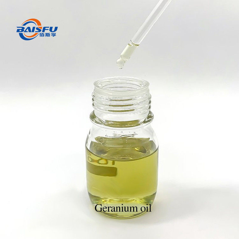 CAS 8000-46-2 Natural Plant Essential Oil 99% Geranium Essential  Oil For Skin Care