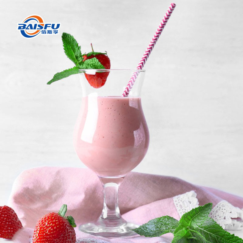 Highly Concentrated 100% Strawberry Milk Flavor Food Additives