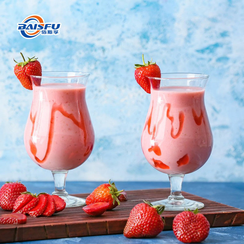 Highly Concentrated 100% Strawberry Milk Flavor Food Additives