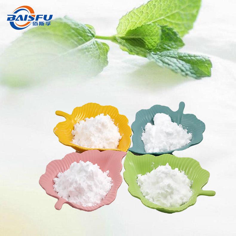 Cooling Agent Powder Natural Menthol CAS: 89-78-1 Used for flavoring toothpaste, candy and drinks