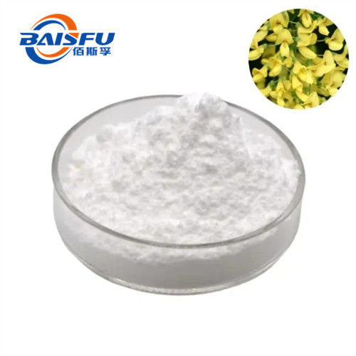 Baisfu Supply GMP Factory Spartium Junceum Botanical Extract 98% Cytisine CAS No.: 485-35-8 Cytisine/Sparteine/Baptitoxine use in medicine