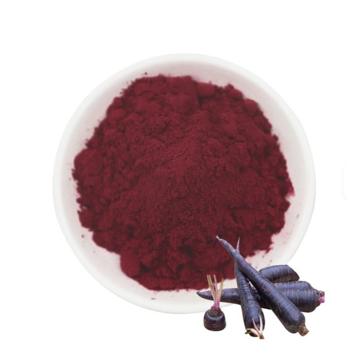 Excellent quality organic fresh Black carrot fruit juice concentrated Orange to deep orange powder used in the food and beverage industries