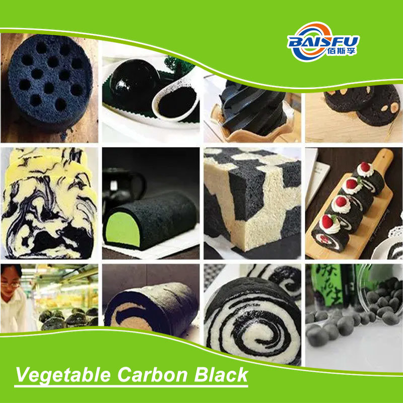 BAISFU High Quality Vegetable Carbon Black Flavor for Food Additives