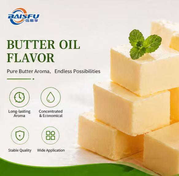 High Quality Butter Oil Flavor for Bakery Products Cake Cookie Bread and Pastry Food Grade Concentrated Liquid