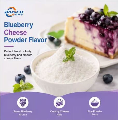 Premium Blueberry Cheese Powder Flavor for Cheesecake Mix Muffin Dry Blend and Cupcake Powder
