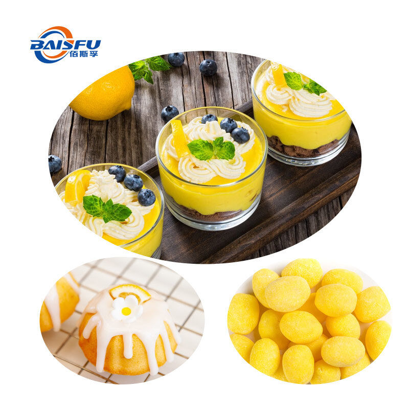 Natural Lemon Flavor Food Grade Liquid for Beverage Refreshing Zest