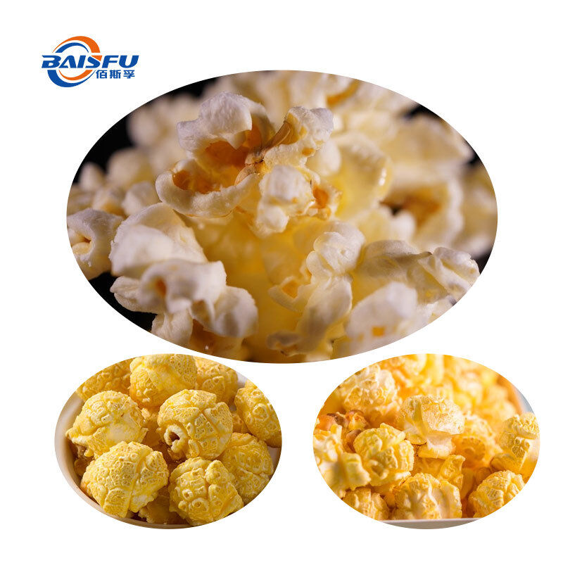 Popped Corn Flavor Used for puffed popcorn production restores rich fresh popped caramelized corn aroma with full-bodied and natural sweet taste