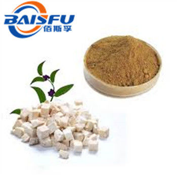 Shaanxi Baisfu herbal plant extract Yellow Brown Powder Polysaccharide 7% Cordyceps Tochukaso Extract Powder Food Grade for food additive and cosmetic