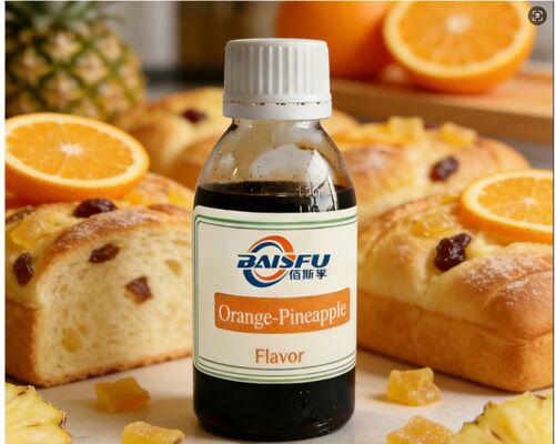 Orange Pineapple Flavor Concentrate Powder / Liquid Food Grade Tropical Citrus Fruit Flavor For Beverages, Candy, Ice Cream